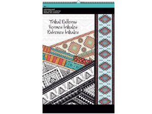 Bulk OT763 Tribal Patterns Large Coloring Pad