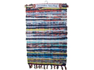 Bulk OT868 Multi-color Narrow Striped Chindi Rug