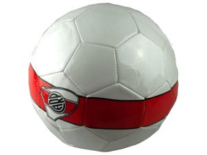 Bulk OT937 Size 5 Argentina River Plate Carp Red  White Soccer Ball