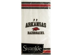 Bulk PB545 Arkansas Razorbacks Pocket Tissues