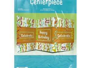 Bulk PB790 Chic Happy Birthday Table Centerpiece