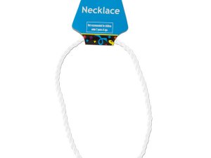 Bulk PB846 White Twist Sport Necklace