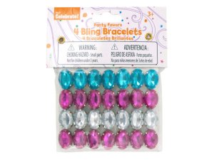 Bulk PF037 Bling Bracelets Party Favors