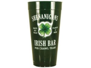 Bulk PC623 Shenanigans Irish Bar Plastic Tumbler Cup