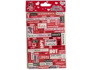 Bulk SB101 Valentine039;s Day Poetry Conversation Magnets