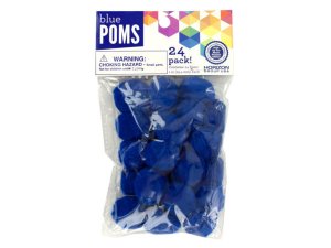 Bulk SC036 Royal Blue Craft Poms