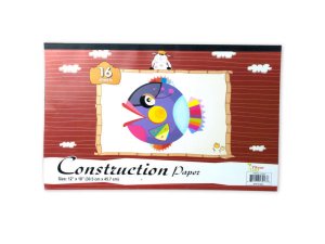 Bulk SC532 Construction Paper Pad 16 Sheets