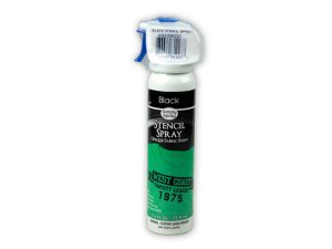 Bulk SC567 Simply Spray Black Stencil Spray