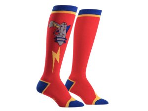 Bulk SK230 Knee High Socks Raygun Pattern One Pack