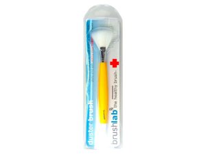 Bulk SB663 Anti Bacterial Fan Shaped Cosmetic Brush