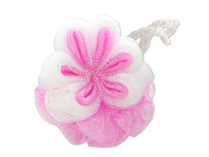 Bulk UU395 Floral-shaped Bath Scrubber