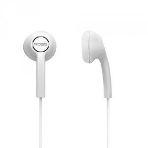 Koss KE5W In The Ear Earbuds White