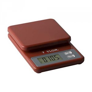 Taylor 3817R Compact Kitchen Scale Red