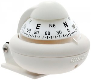 Ritchie X-10W-M X-10w-m Sport Compass - Bracket Mount - White