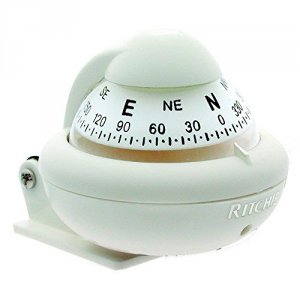 Ritchie X-10W-M X-10w-m Sport Compass - Bracket Mount - White