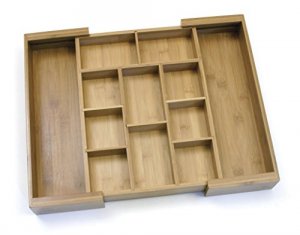 Lipper 8882 Bamboo Drawer Organizer 6pc