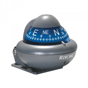 Ritchie X-10-A X-10-a Sport Automotive Compass - Bracket Mount - Gray