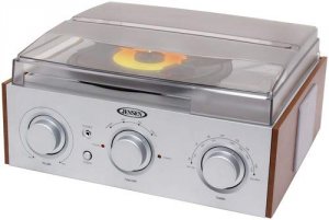 Jensen RA7918 3-speed Stereo Turntable With Am And Fm Receiver  2 Buil