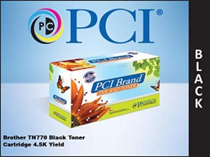 Pci TN770-PCI Brother Tn770 Black Toner Cartridge 4.5k