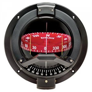 Ritchie BN-202 Bn-202 Navigator Compass - Bulkhead Mount - Black