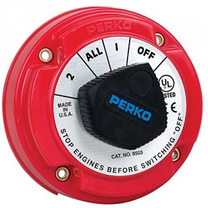 Perko 8503DP Medium Duty Battery Selector Switch Walternator Field Dis