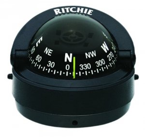 Ritchie S-53 S-53 Explorer Compass - Surface Mount - Black