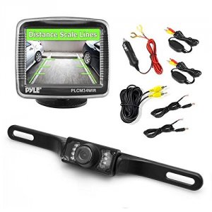 Pyle RA12436 3.534; Wireless Rearview Camera  Monitor System With Nigh