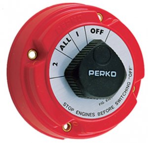 Perko 8501DP Medium Duty Battery Selector Switch - 250a Continuous