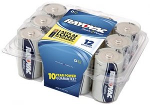 Rayovac 813-12PPK (r) 813-12ppj Alkaline Batteries Reclosable Pro Pack