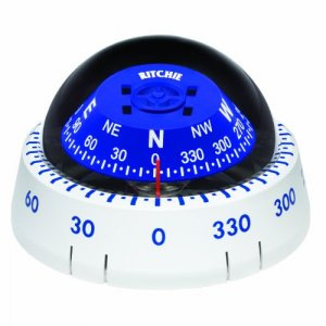 Ritchie XP-99W Xp-99w Kayaker Compass - Surface Mount - White