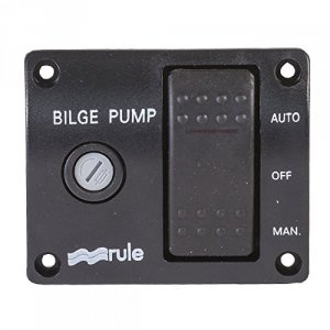 Rule 43 Deluxe 3-way Lighted Rocker Panel Switch