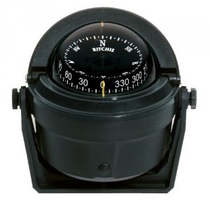 Ritchie B-81 B-81 Voyager Compass - Bracket Mount - Black