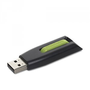 Verbatim 49177 16gb Store 'n' Go V3 Usb 3.0 Flash Drive - Green - 16 G