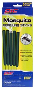 Pic PEPCOMOSSTK (r) Mos-stk Area Mosquito Repellent Sticks, 5 Pk