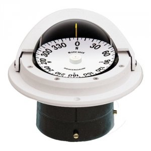 Ritchie F-82W F-82w Voyager Compass - Flush Mount - White