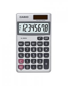 Casio RA3467 Sl300 8-digit Handheld Calculator - 8 Digits - Batterysol