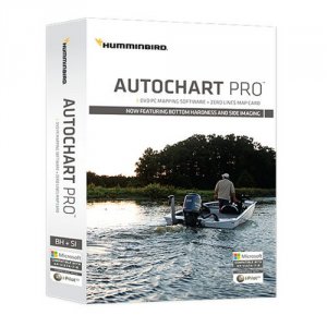 Humminbird 600032-1 Autochart Pro Dvd Pc Mapping Software Wzero Lines 