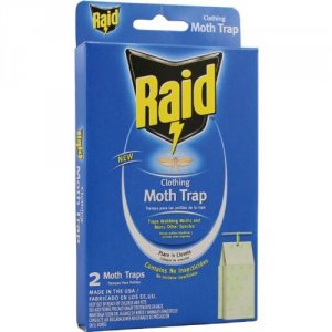 Pic PEPCOCMOTHRAID (r) Cmothraid Raid Clothing Moth Trap, 2 Pk