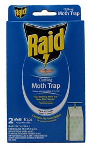 Pic PEPCOCMOTHRAID (r) Cmothraid Raid Clothing Moth Trap, 2 Pk