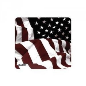 Allsop ASP 29302 Us Flag Mouse Pad - American Flag - 0.10 X 8.50 Dimen