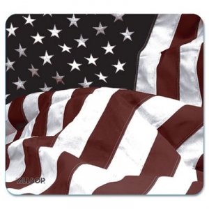 Allsop ASP 29302 Us Flag Mouse Pad - American Flag - 0.10 X 8.50 Dimen