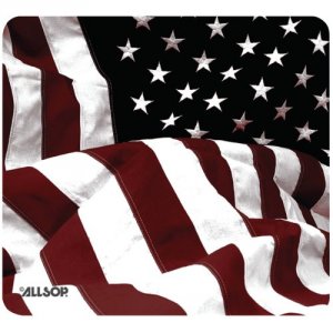 Allsop ASP 29302 Us Flag Mouse Pad - American Flag - 0.10 X 8.50 Dimen