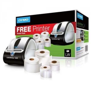 Dymo 1950654 Labelwriter 450 Bundle W 4 Lw Rolls