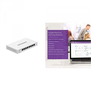 Netgear GC108P-100NAS Insight Managed 8port Poe