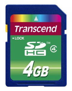 Transcend TS4GSDHC4 Flash Memory Card - 4 Gb - Sdhc Memory Card