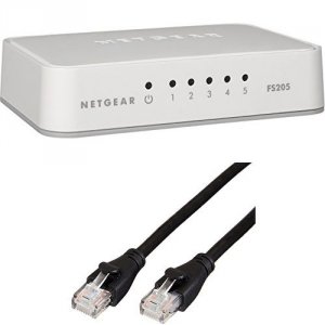 Netgear FS205-100PAS 5 Port Fast Ethernet Switch