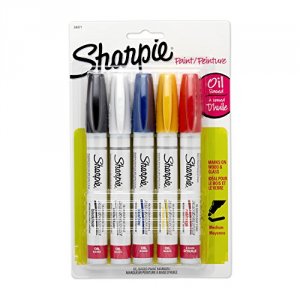 Dymo 34971PP Sharpie Paint 5cd Asst Med