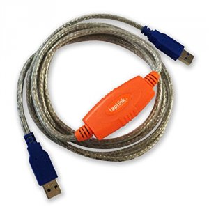 Laplink PACBLUSBPBRTPEN Usb 3.0 Superspeed Transfer Cable For Pcmover