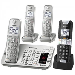 Panasonic KX-TGE484S2 Link2cell Bluetooth Cordless