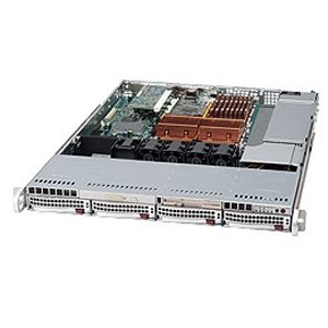 Supermicro CSE-815TQ-710V Silver, 710w Dc Power Supply, 4 X 3.5 Inch H